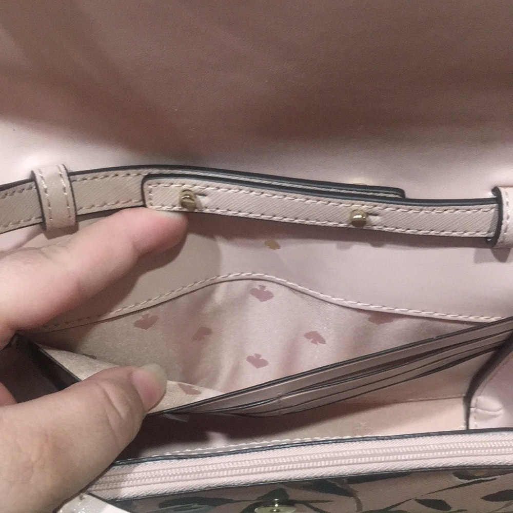 NWT Kate Spade Cameron Paper Rose Pink Crossbody Purse Bag - Picture 7 of 16